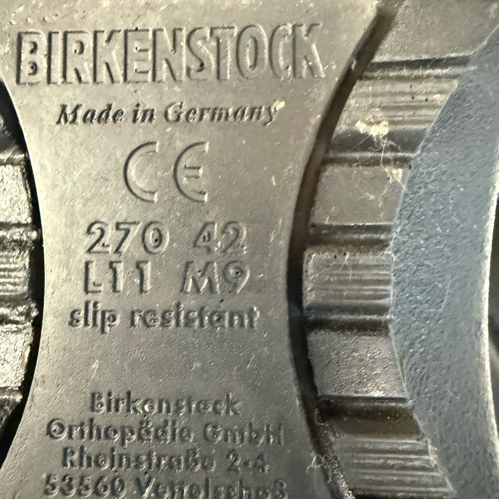 Birkenstock Black Slip-On Clogs—2 different sizes - Picture 7 of 7